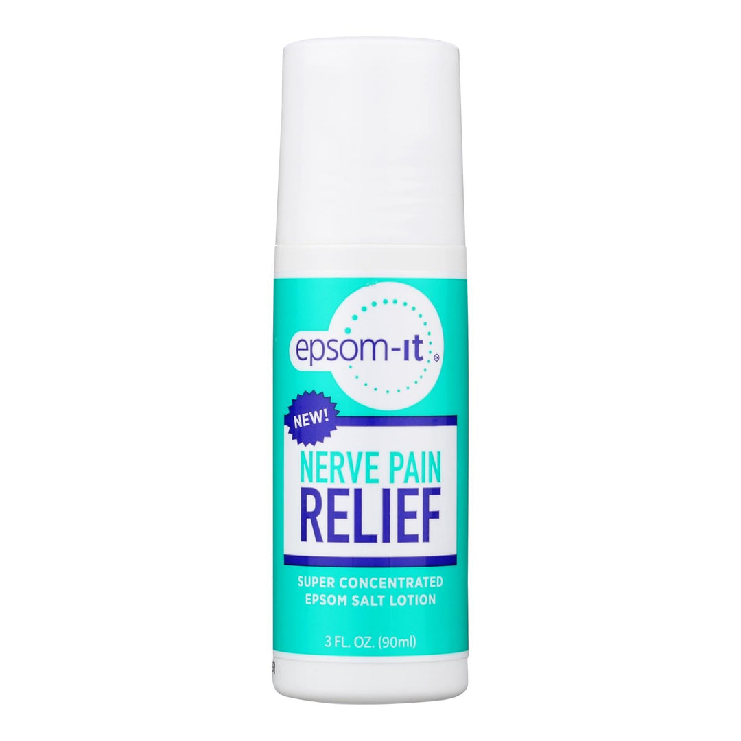 Epsom Salt - Nerve Pain Rollerball - 1 Each - 3 Ounces - Maras Green